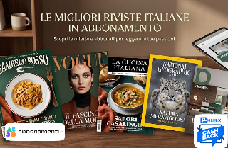Cashback Abbonamenti.it: 3 Motivi per Leggere su Hubix (fino al 7,90%)